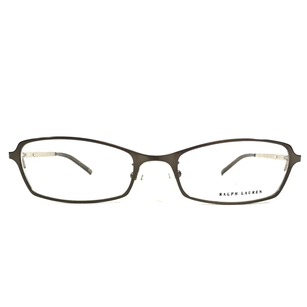 Vintage Ralph Lauren Petite Eyeglasses Frames RL1375 2N9 Gray Cat Eye 48-17-130
